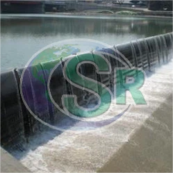 Skladacia pneumatická prelievacia brána skladacia pneumatická prepadová brána